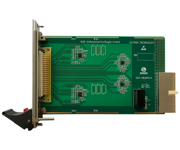 OLP-18148，CPCI/PXI，2通道，RGB视频信号转换模块
